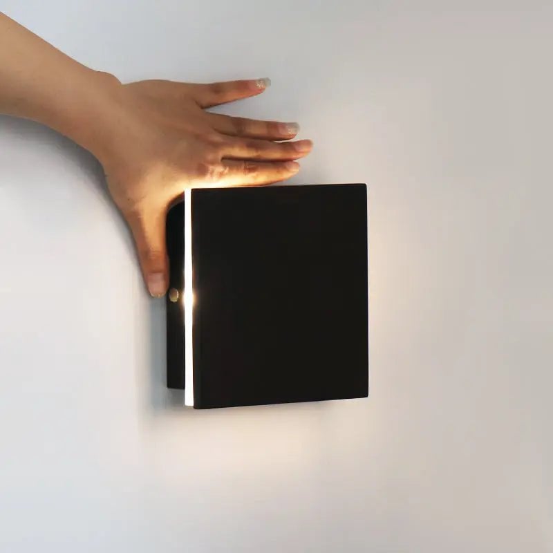 Wandlamp Lane Zwart – Oplaadbaar & Dimbaar