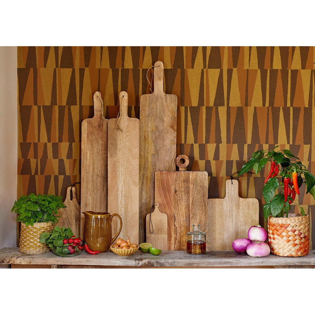 Serveerplank Capri Bruin – L76 × B15 × H1,5 cm