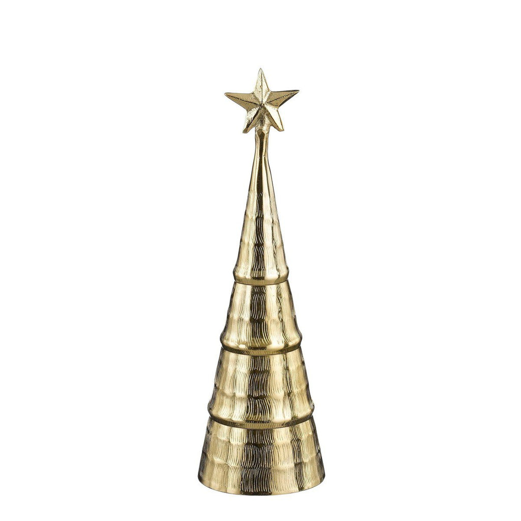 Decoratieve kerstboom Goud – H36 cm