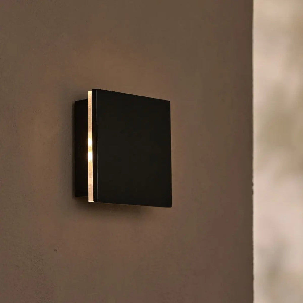 Wandlamp Lane Zwart – Oplaadbaar & Dimbaar