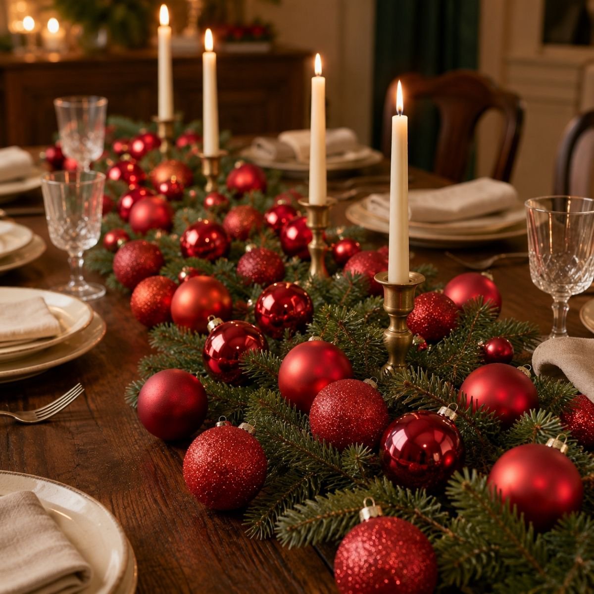 Onbreekbare kerstballen Zwart – set van 60