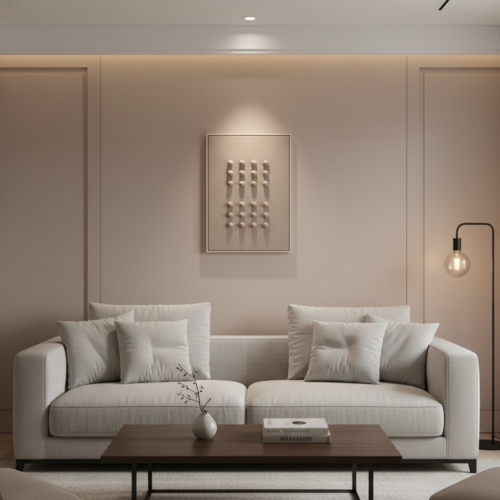 Wandpaneel Donkerbruin – 60 × 40 cm