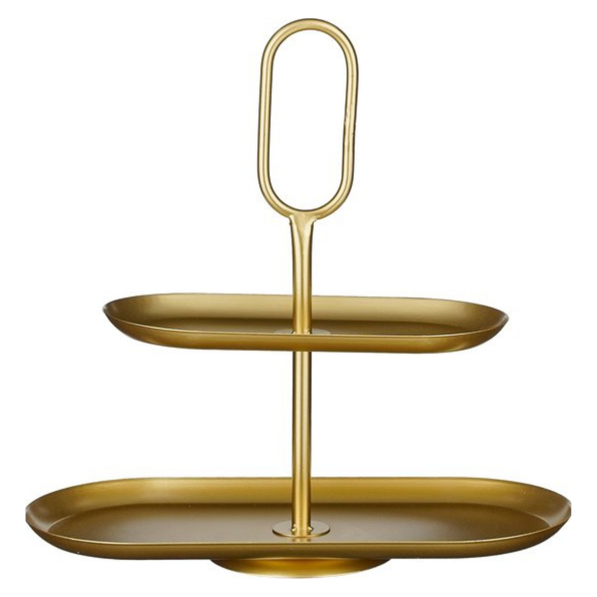 Etagère Rama Goud – 2-laags 38 cm