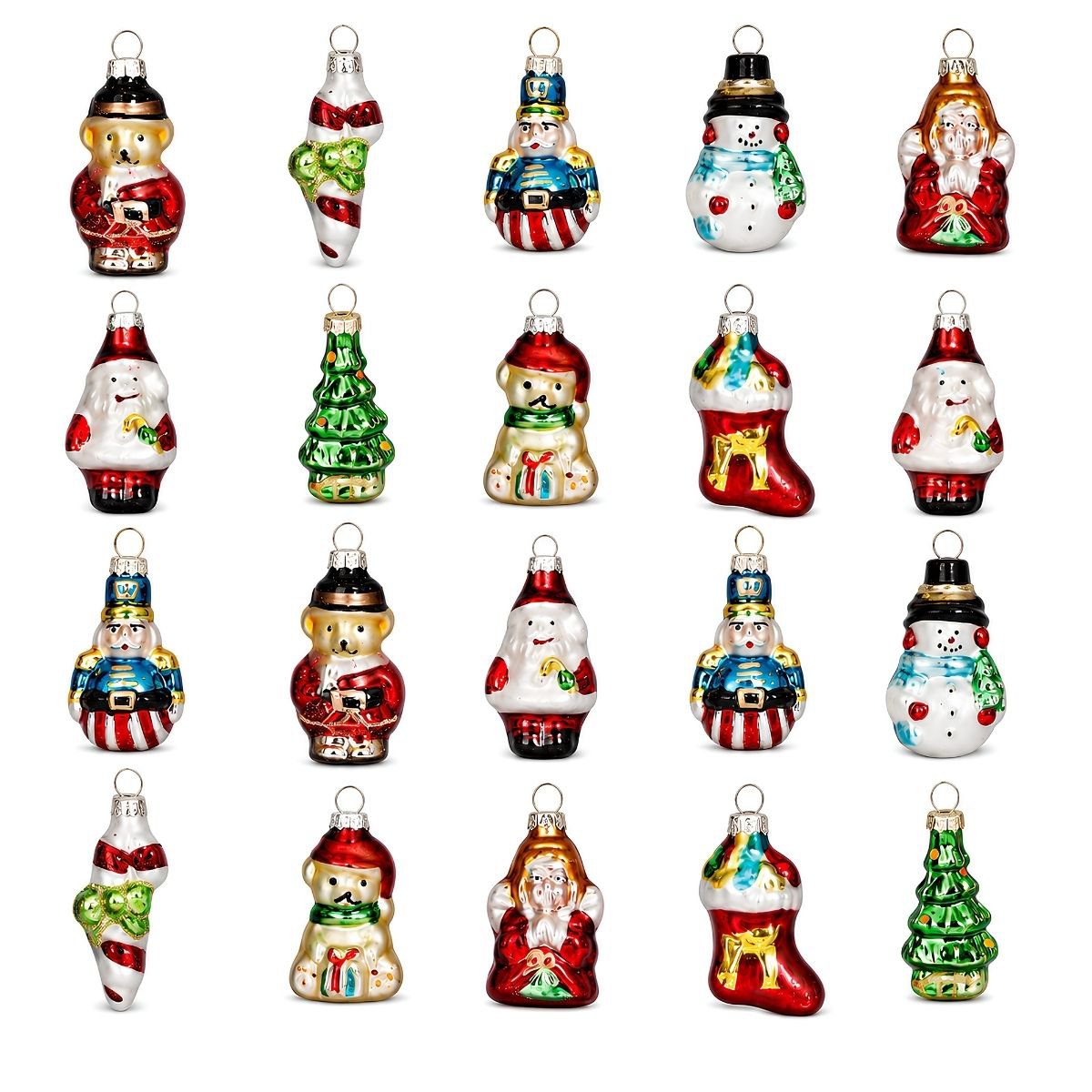 Kerstballen Groen – set van 20