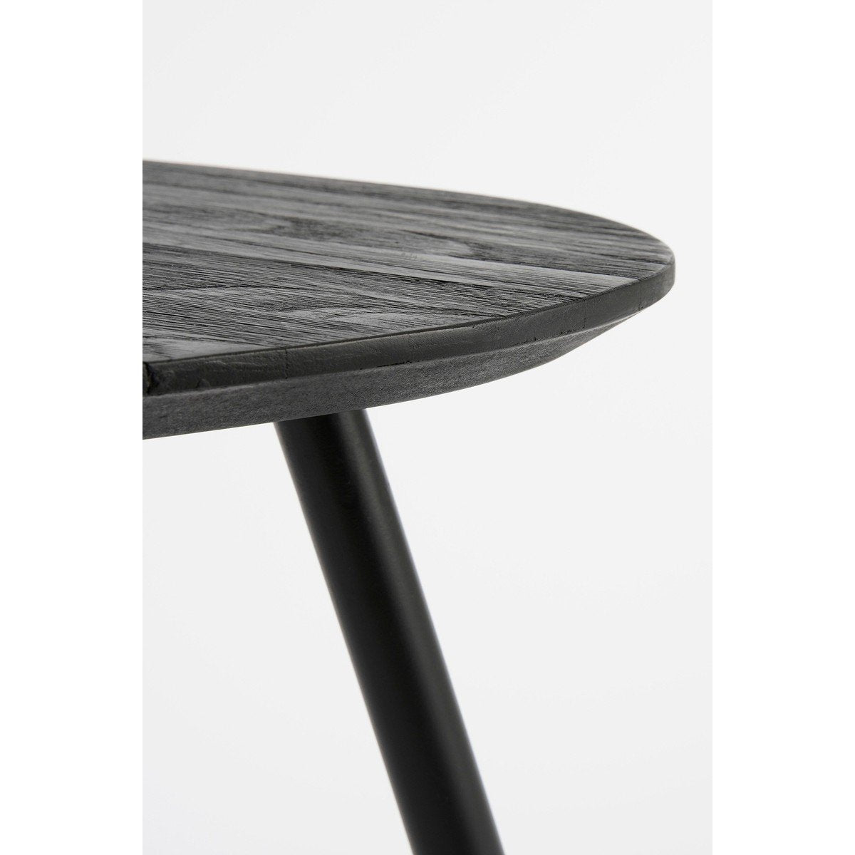 Bijzettafel Jailey Zwart – set van 2