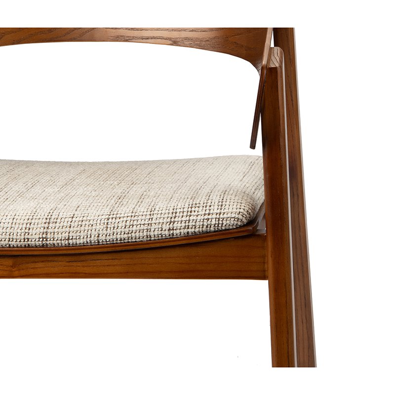 Edo Houten Fauteuil Zwart