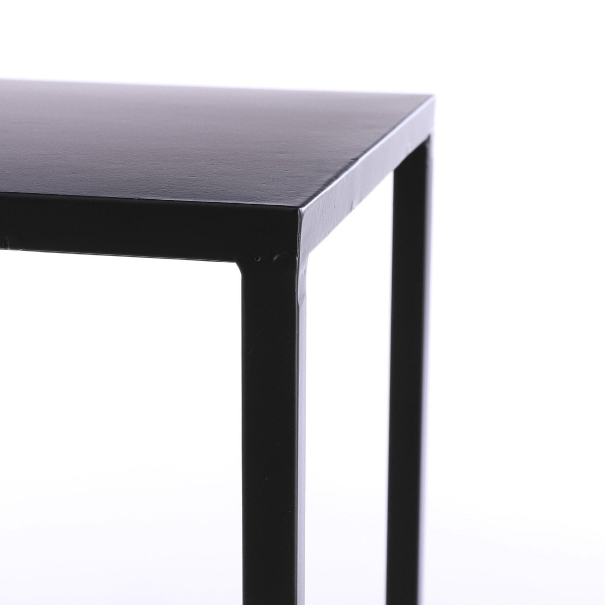 Bijzettafel Goa Zwart – H60 cm