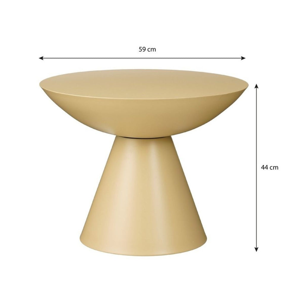 Bijzettafel Celise Beige