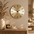 Klok Brixen Goud in warm Liore-Home interieur